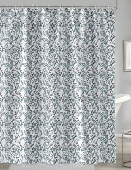 Штора д/ванной комн  180*200 Zenfort Веста 12 колец с утяжелителем, п/э